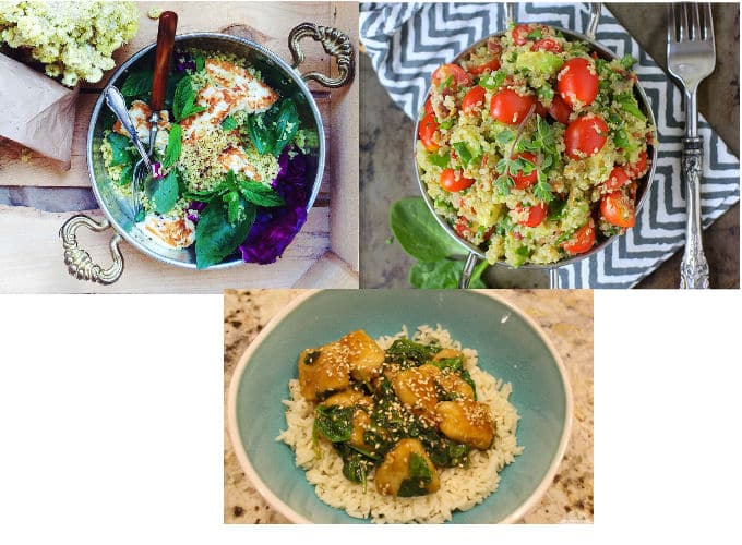 Low FODMAP Rice & Quinoa Recipes